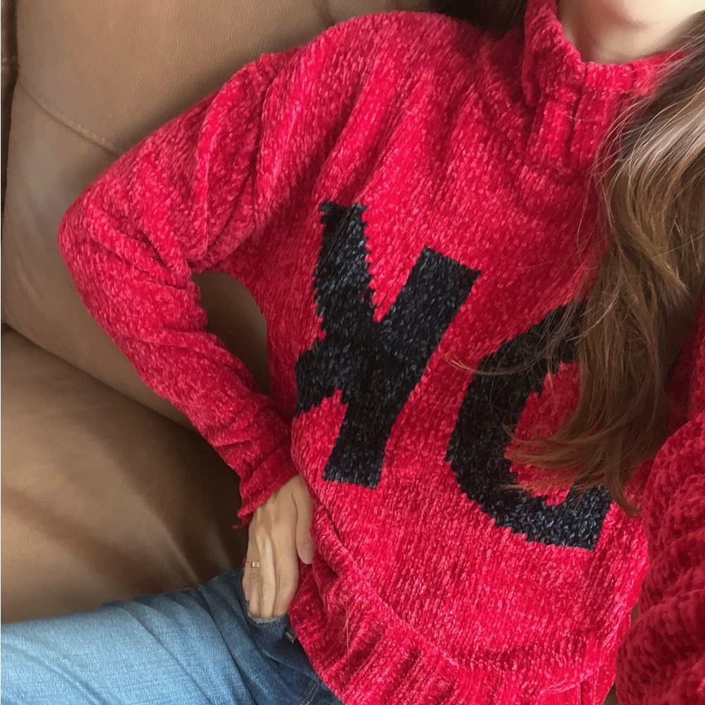 NWT🖤 DKNY Chenille Turtle Neck Sweater